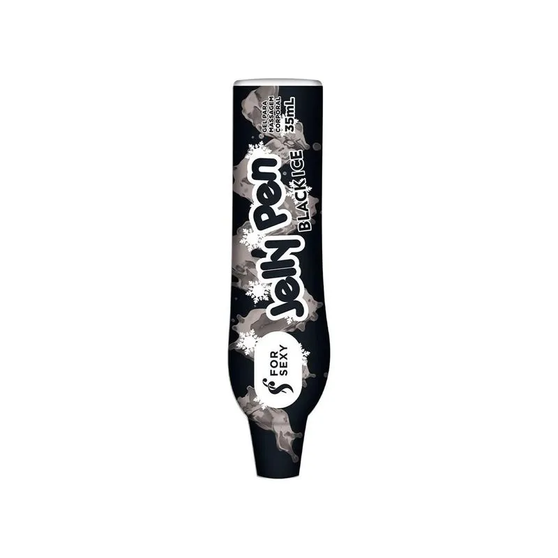Caneta Comestível Jelly Pen Black Ice 35ml - For Sexy