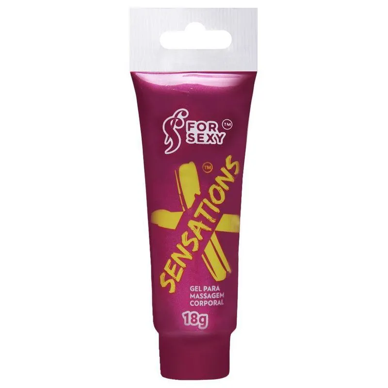 X Sensations Gel Excitante 10 Sensações 18g - For Sexy