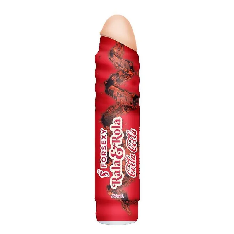 Rala E Rola Óleo Massagem Embalagem Interativa 150ml For