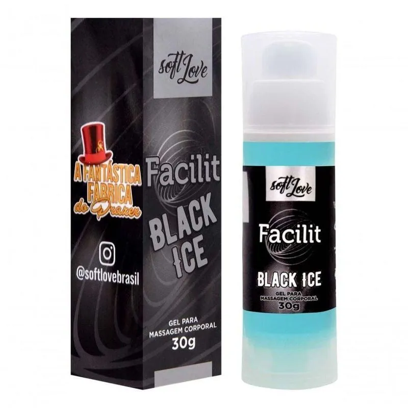 Facilit Black Ice Dessensibilizante Anestésico 30g Soft Love