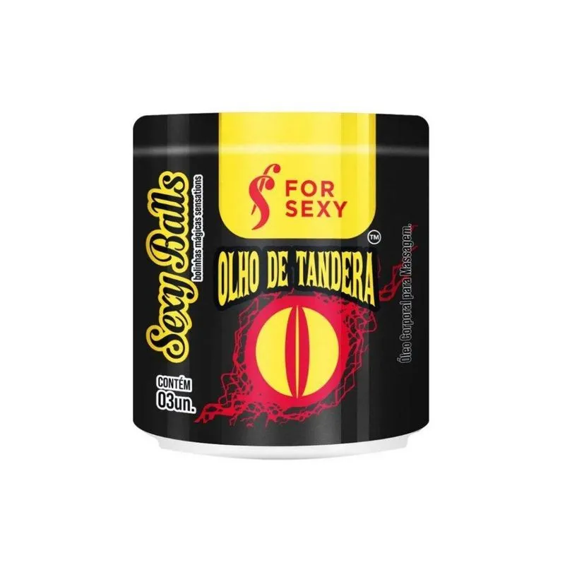 Sexy Balls Olho Tandera Bolinha Explosivas 3 Unidades