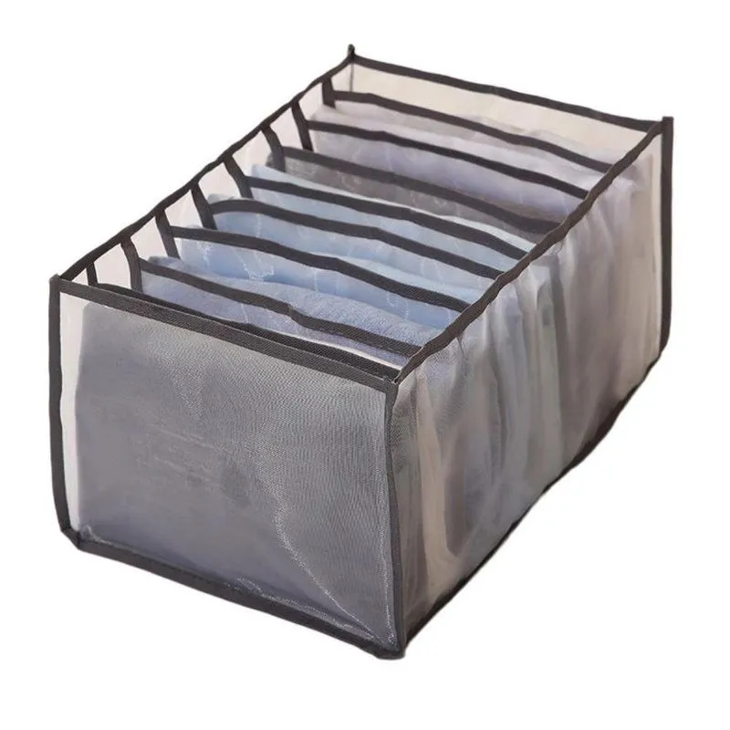 Organizador De Gaveta Guarda Rouupa Dobravel 7 Divisorias