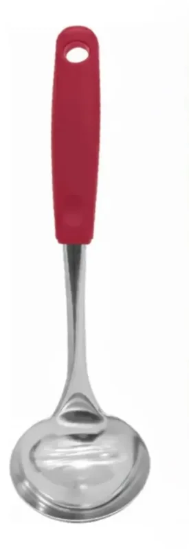 Concha Aço Inox C/Cabo plástico Vm Ingá