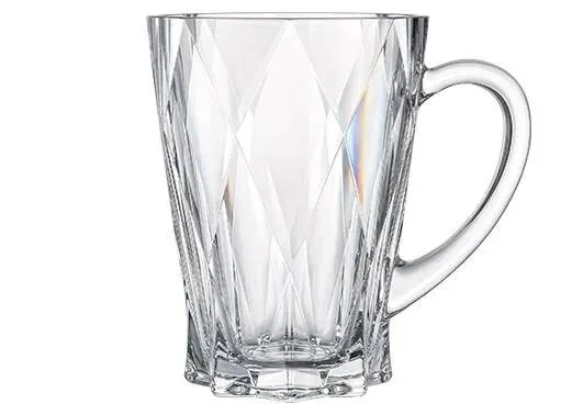 Caneca Vidro Diamond 200ml Ingá