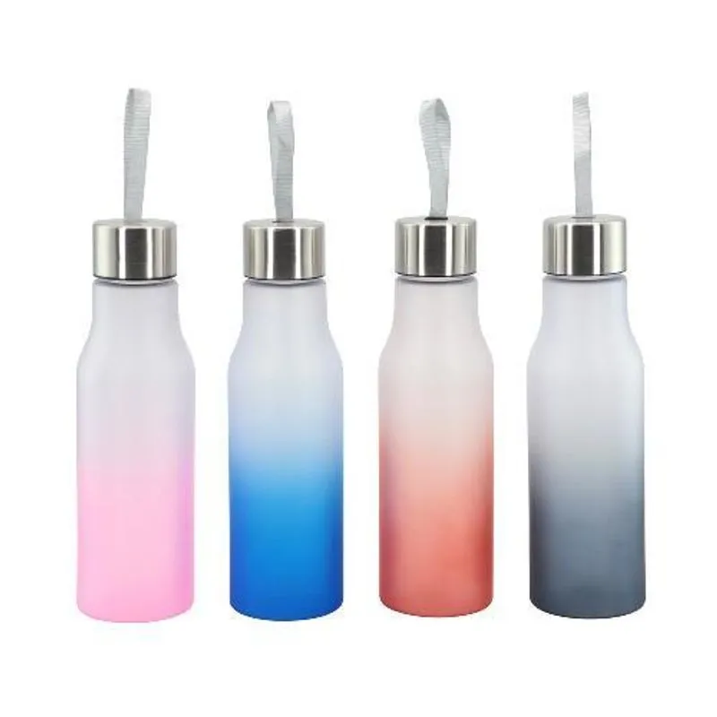 Garrafa Squeeze Fosca Academia 600ml Bicolor Em Casa Tem