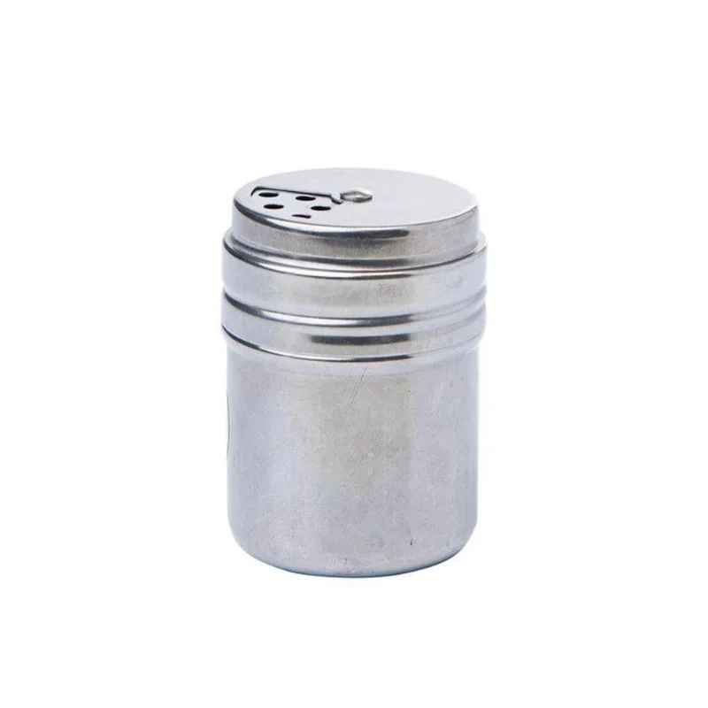 Saleiro Aço Inox Tampa Regulável Em Casa Tem 5x7cm