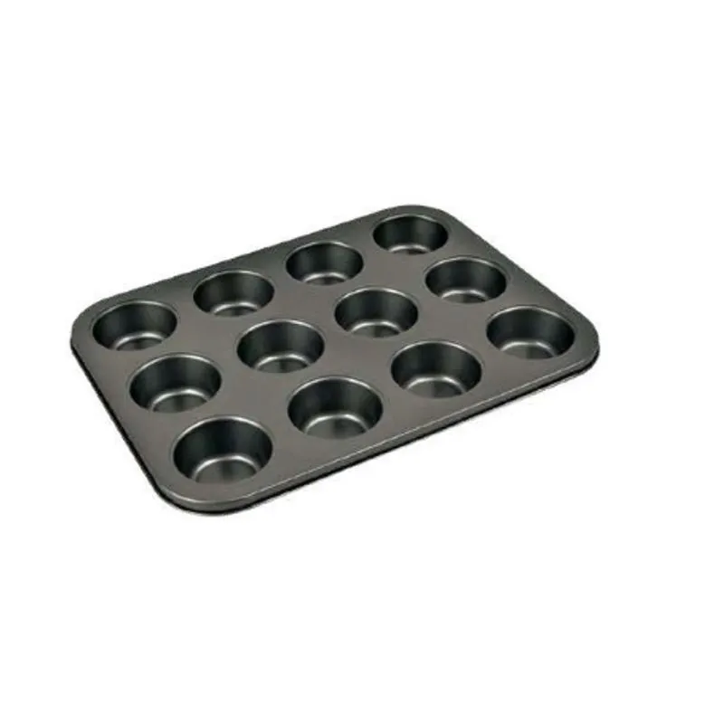 Forma Para 12 Cupcakes Com Silicone 35x26x3cm - Em Casa Tem