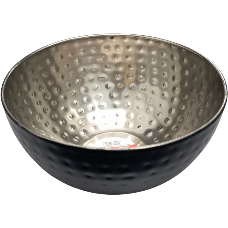 Saladeira de Aço Inox Matelada 15cm 840g - Em Casa Tem