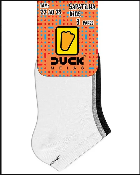 Kit de Meias Sap.duck KIDS BAS.3PRS.054M
