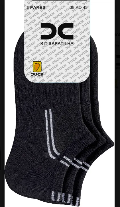 Kit de Meias Sap.mal.lisa 3 Pares TAM 34AO39 - G002
