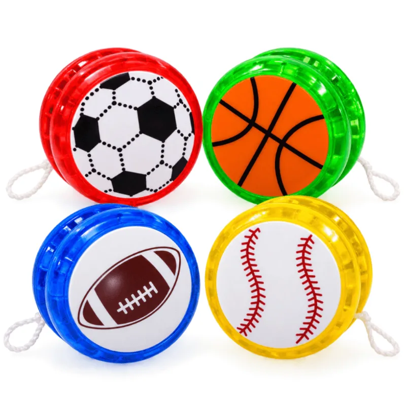 Ioiô Esportivo com Luz LED - Cores Sortidas - Toy King UNICA