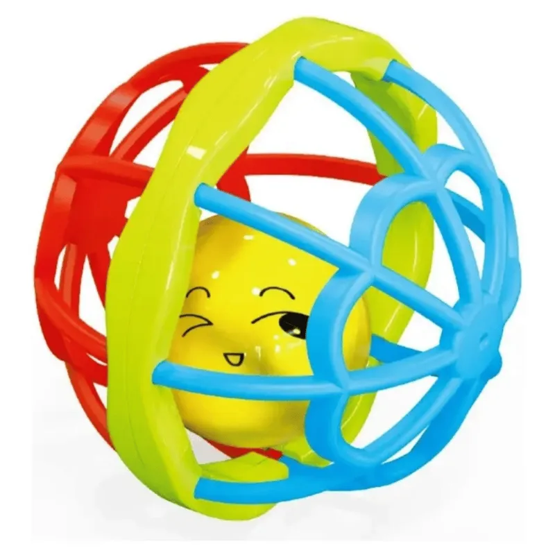 Chocalho Divertido Bola Baby - Toy King UNICA