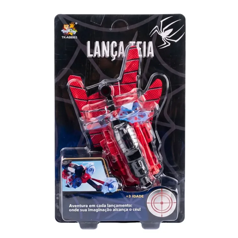 Luva Lanca Teia Toyking com Ventosa