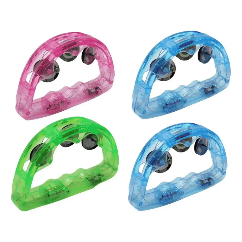 Pandeiro Musical com Luz LED - Toy King UNICA