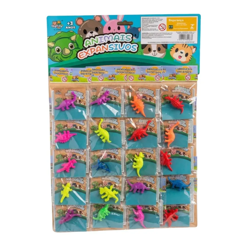 Animais Expansivos Toyking com 20 Unidades
