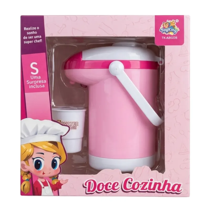 Doce Cozinha Toyking Mini Brinquedo Cozinha de Plastico a Pilha