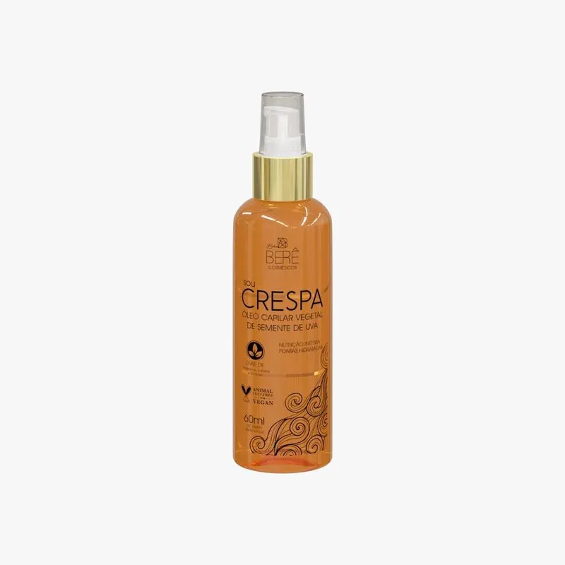 Oleo Capilar Vegetal Nutrição Sou Crespa 60ml Bela Bere