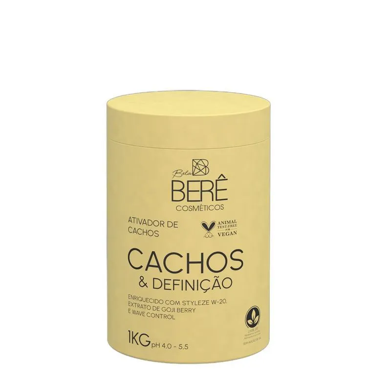 Ativador Profissional Cachos &amp; Definição - 1kg - Bela Berê