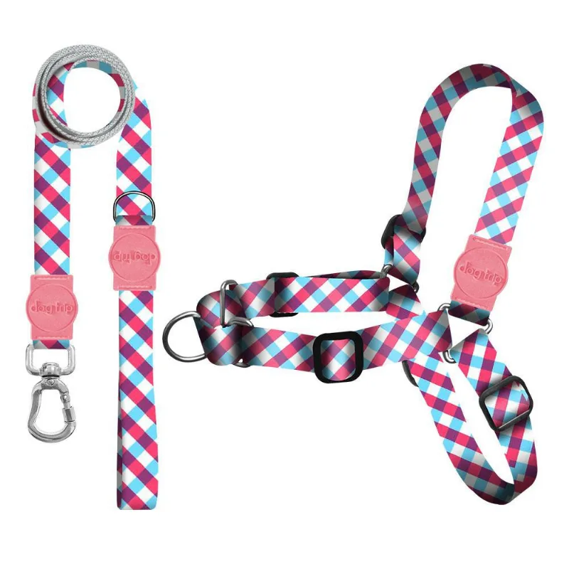 Kit Guia Premium + Peitoral Antipuxão Hana Dog - 1207
