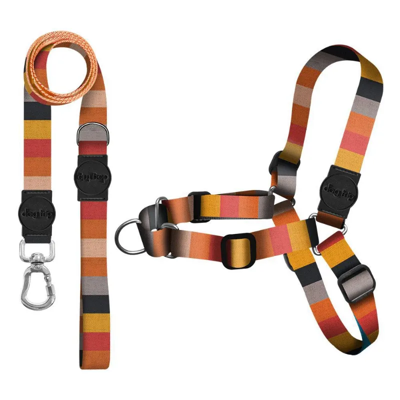 Kit Guia Premium + Peitoral Antipuxão Ballito Dog 1167