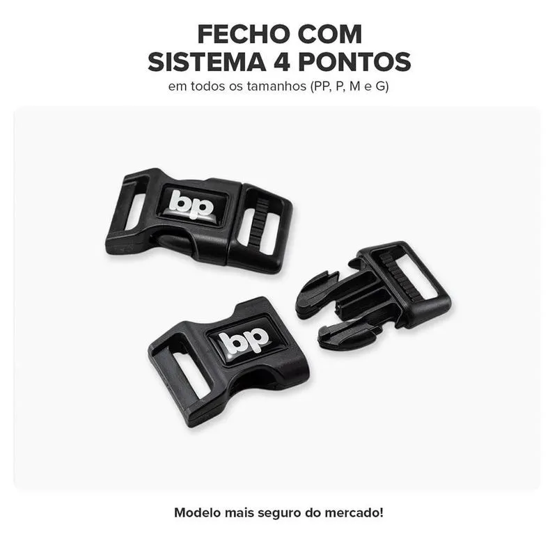 Kit Guia + Peitoral H Basic Pet Verde e Azul Lake para Cães - Tam. P