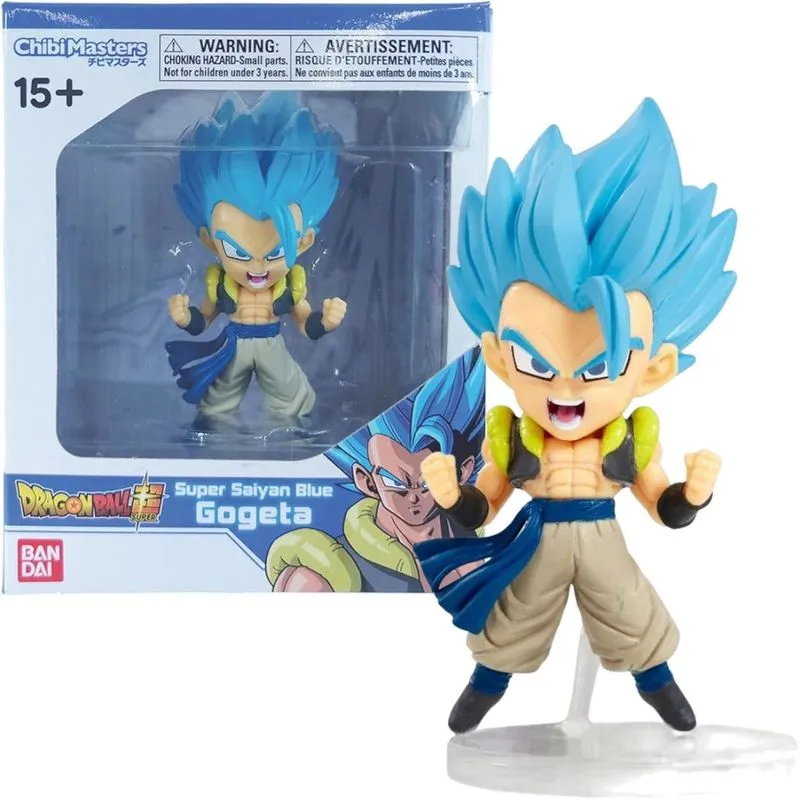 Boneco Super Gogeta de Dragon Ball Chibi Masters - F0105-4 Fun