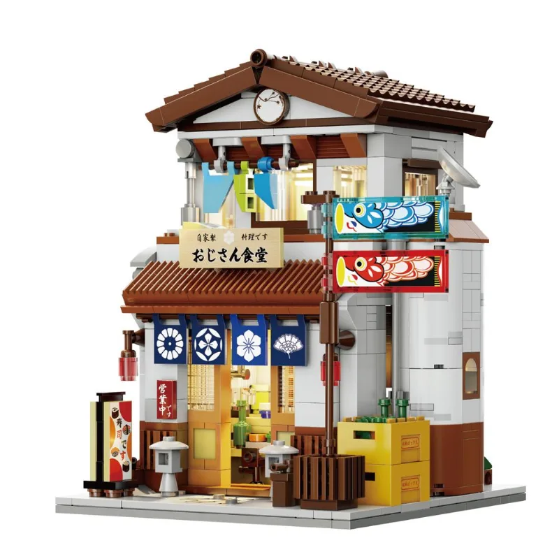 CaDA Blocos de Montar Cantina Japonesa - Fun Divirta-se