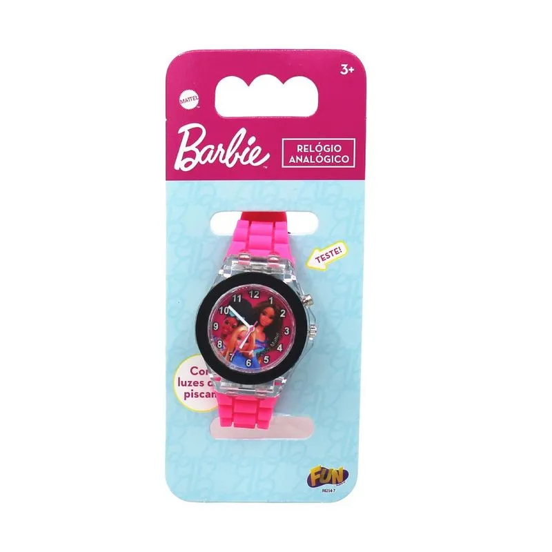 Barbie Relógio Analógico - Fun Divirta-se