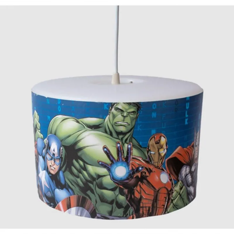 Luminária Pendente Marvel - Personagens com Capa Removível e Efeito Decorativo 110V-220V Bivolt