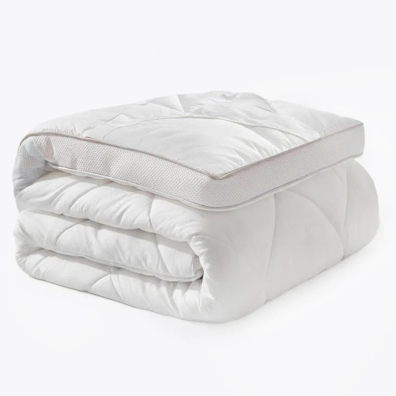 PILLOW TOP 1000 GRAMAS CASAL TOQUE DE PLUMAS DELUXE HOTEL - BRANCO CASAL