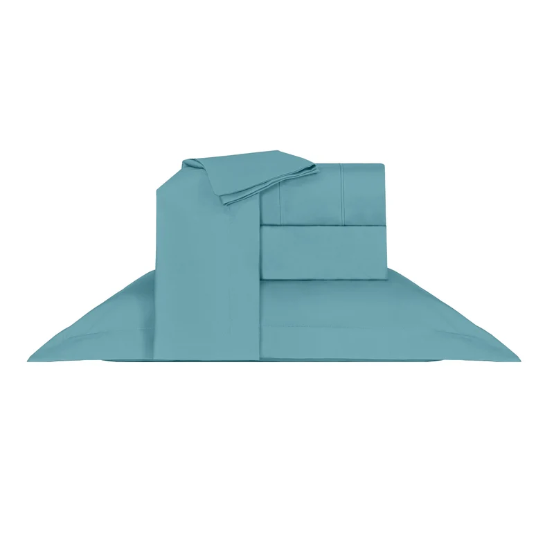 JOGO DE CAMA KING 1000 FIOS DELUXE HOTEL - AZUL 2538 KING