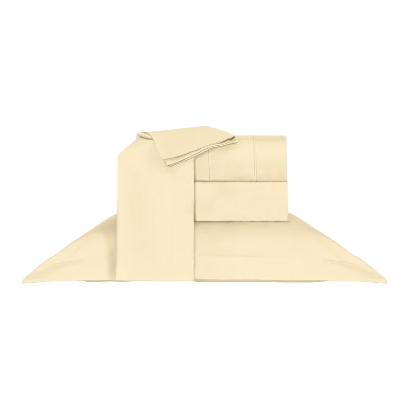 JOGO DE CAMA KING 1000 FIOS DELUXE HOTEL - BEGE KING