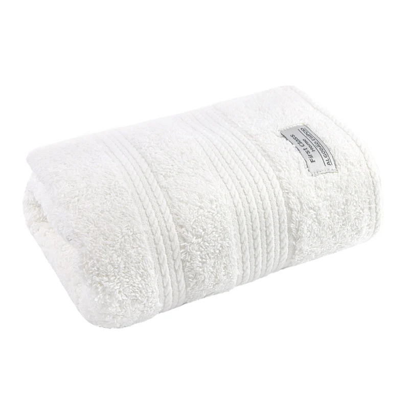 TOALHA DE ROSTO FIO EGÍPCIO SUPREME 100% ALGODÃO - BRANCO.1.24 50X80