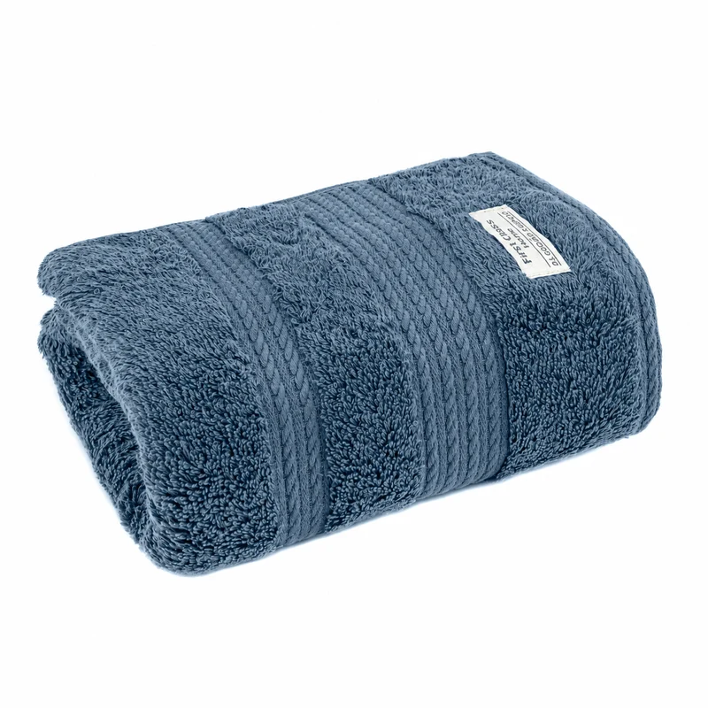 TOALHA DE ROSTO FIO EGÍPCIO SUPREME 100% ALGODÃO - AZUL.1.25 50X80