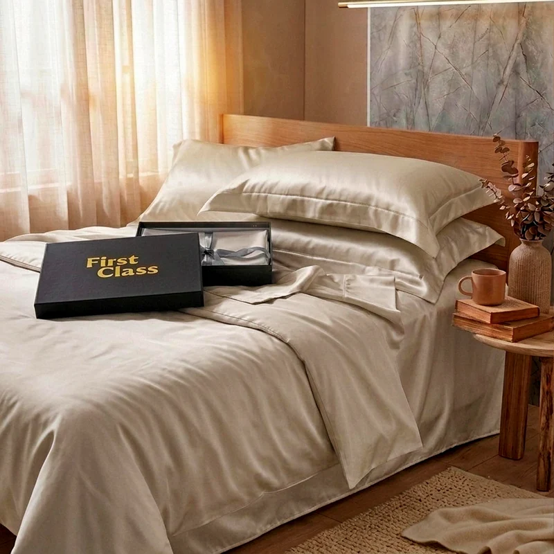 JOGO DE CAMA QUEEN CETIM SUPREME - BEGE 13-0400 QUEEN