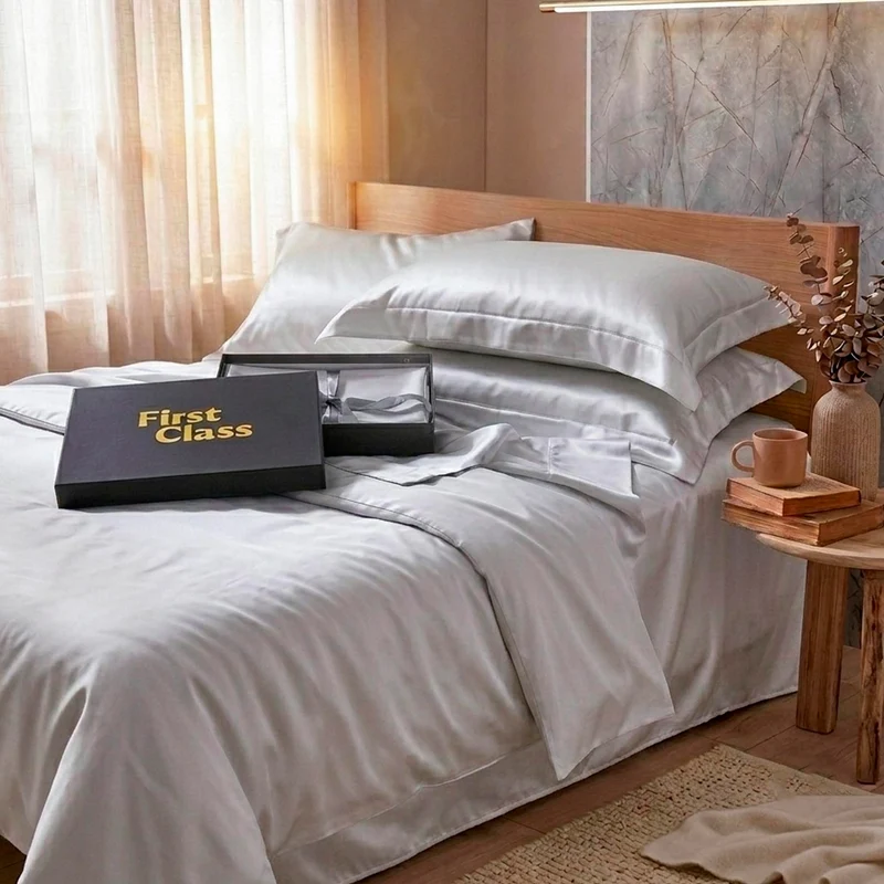 JOGO DE CAMA KING CETIM SUPREME - CINZA 14-4102 KING
