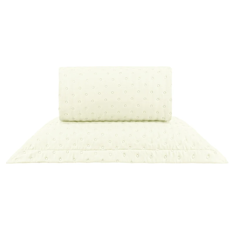 KIT CAMA SOLTEIRO DELICATO - Amarelo 11-0507 SOLTEIRO