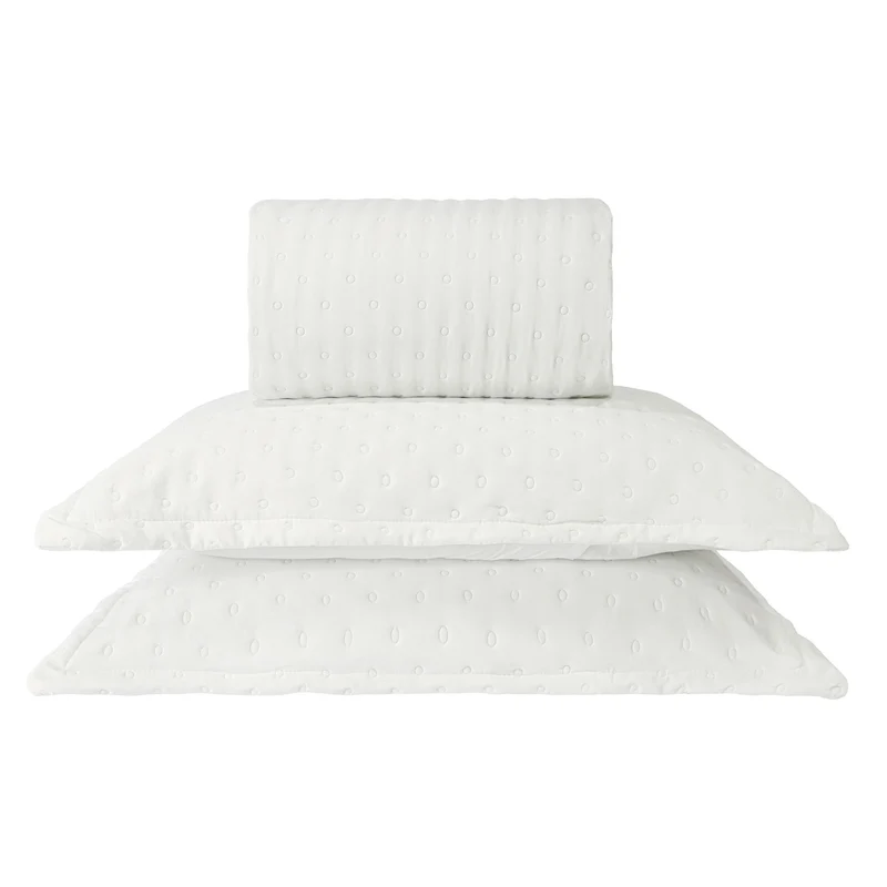KIT CAMA CASAL DELICATO - BRANCO CASAL