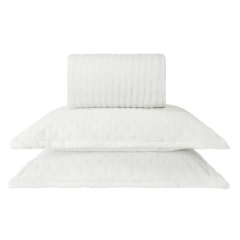 KIT CAMA KING DELICATO - BRANCO KING