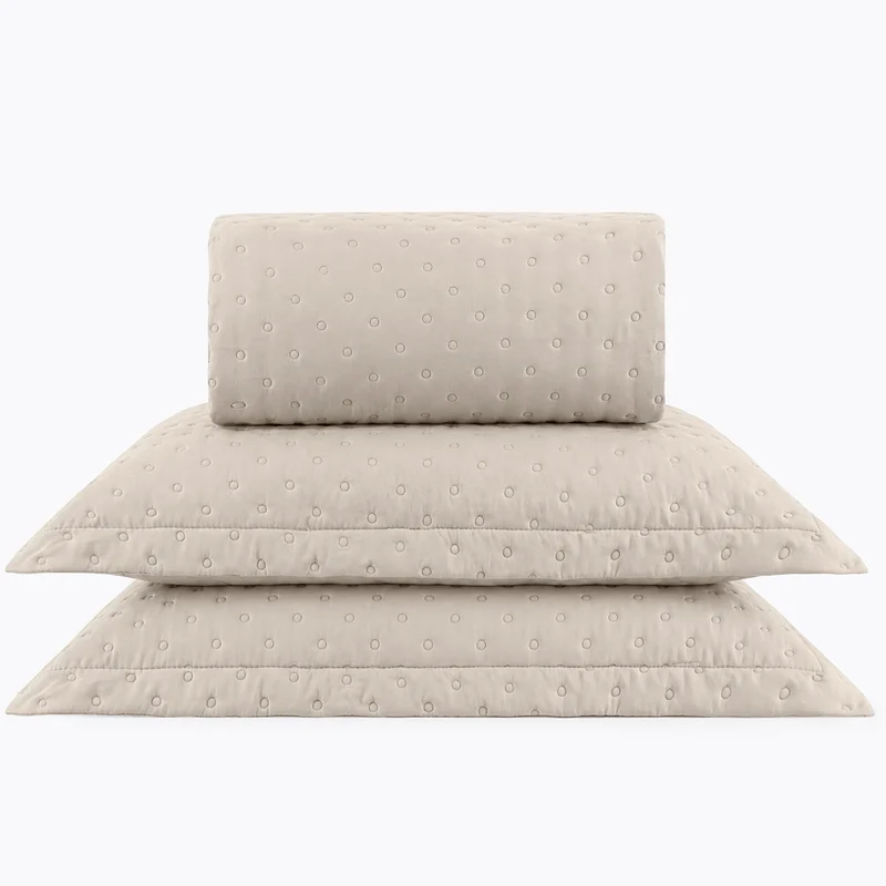 KIT CAMA CASAL DELICATO - BEGE 13-0905 CASAL
