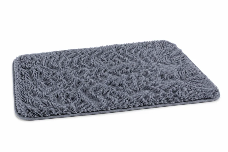 TAPETE RABBIT ANTIDERRAPANTE - CINZA ESC. 16-3917 40X60