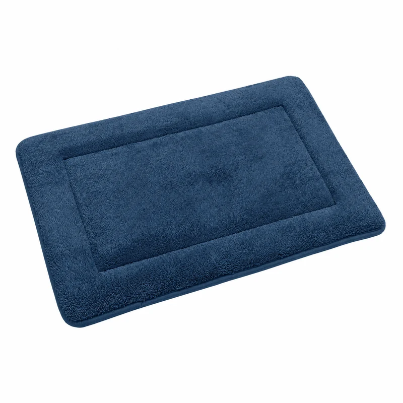 TAPETE VISCO FELPUDO - AZUL ESC. 19-4227 40X60