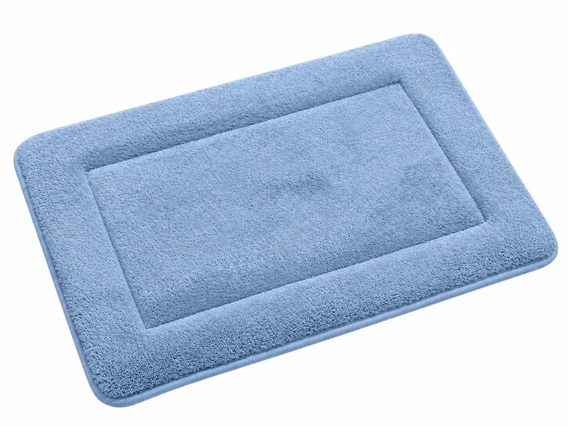 TAPETE VISCO FELPUDO - AZUL 14-4206 40X60