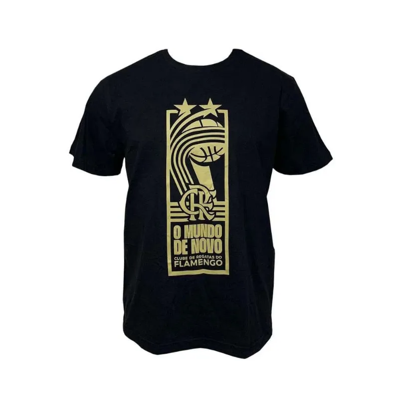 Camisa Flamengo O Mundo de Novo Preto M