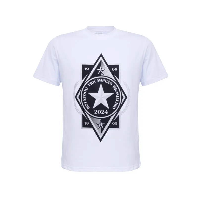 Camisa Tri Campeão Brasileiro Branca - GG