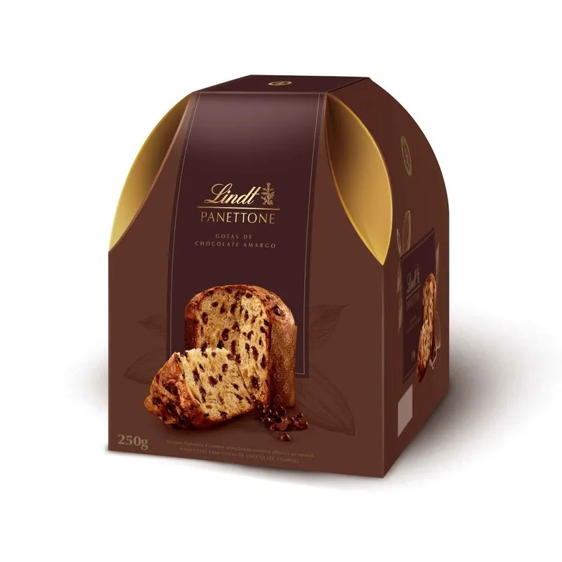 Panettone Gotas de Chocolate Amargo 250g