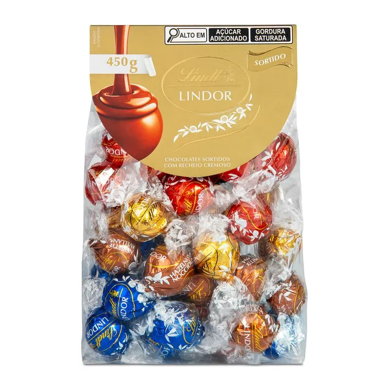 Bag LINDOR Trufas Sortidas 450g