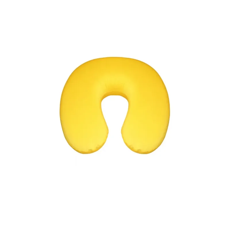 Almofada Pescoço Neck Pillow Macio Visco Elastico G Amarelo - Perfetto