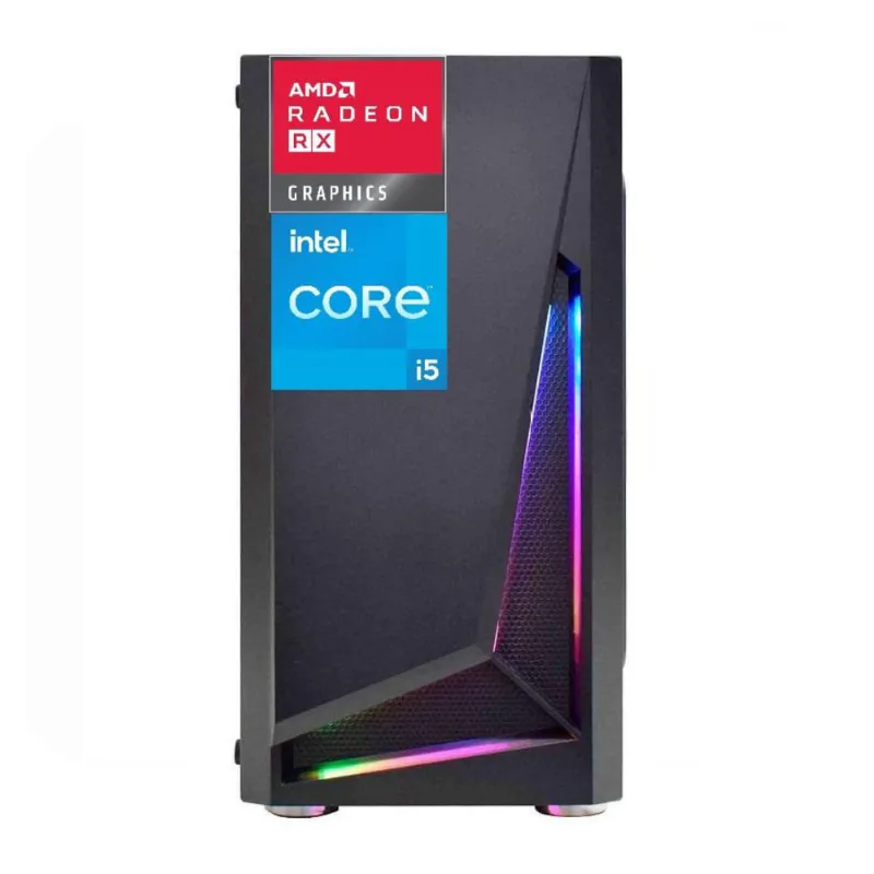 PC Gamer Intel Core i5 8GB SSD 240GB Radeon RX 560 4GB Fonte 500W 3green Extreme