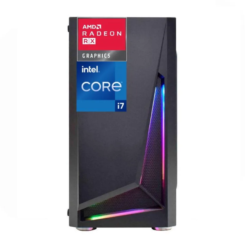 PC Gamer Intel Core i7 16GB SSD 480GB Radeon RX 550 4GB Fonte 500W 3green Extreme